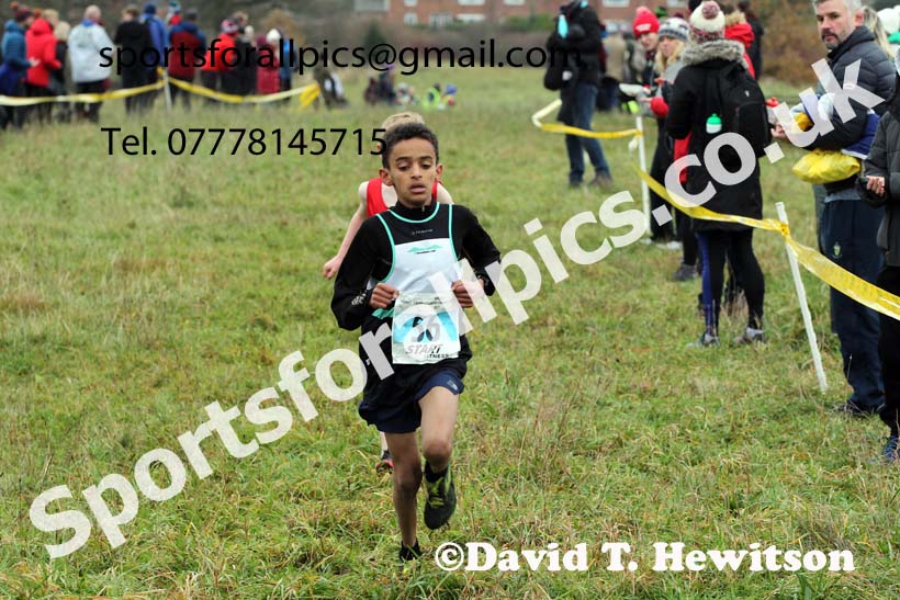 Boys under-13s, 2021 North Eastern Cross Country Championships, Sedgefield. Photo: David T. Hewitson/Sports for All Pics